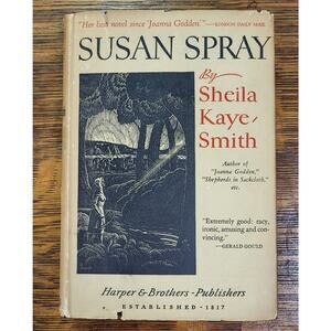 Susan Spray Sheila Kaye-Smith 1931 HC w/ DJ Harper & Brothers Vintage Novel